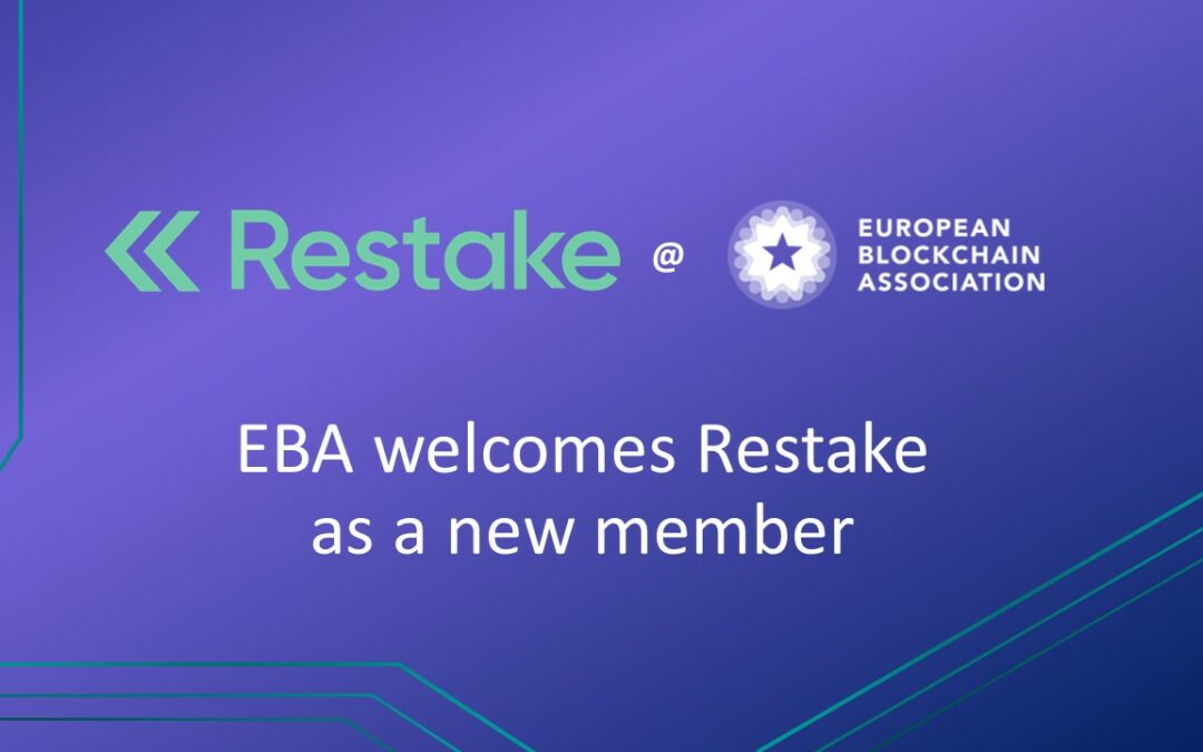 EBA welcomes Swiss Staking Service Provider Restake!