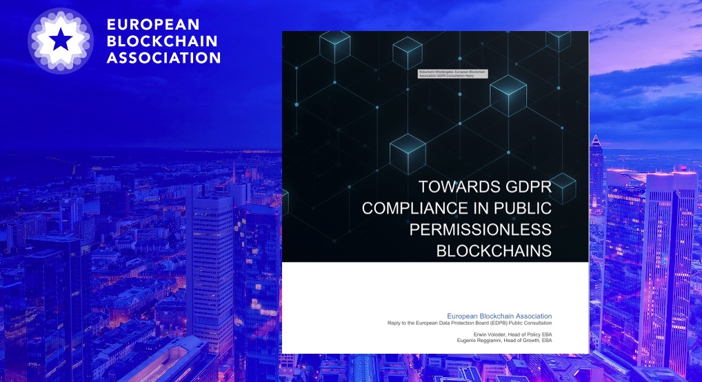 A Turning Point for Blockchain Regulation in Europe
